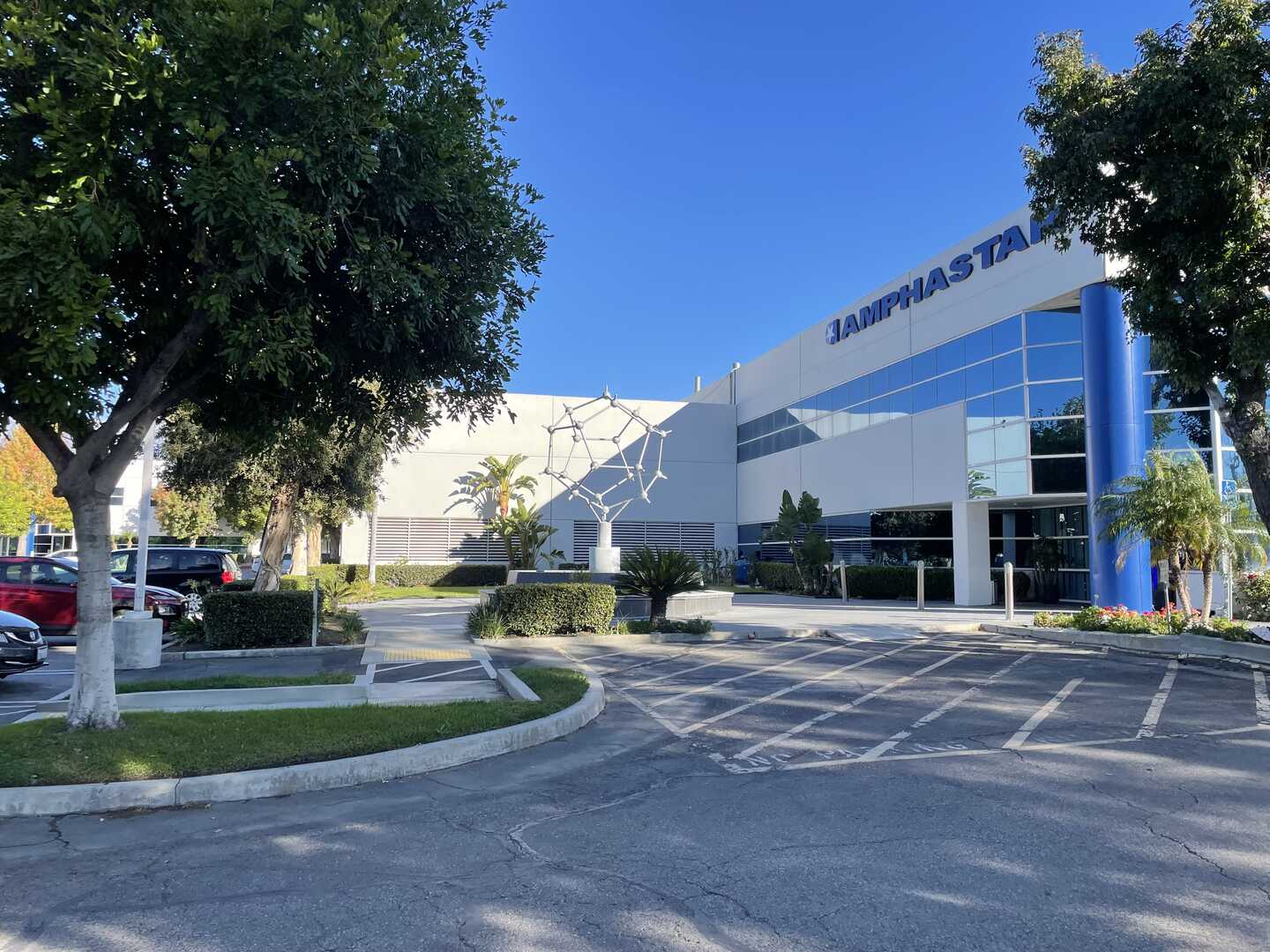 Commercial HVAC installation project
